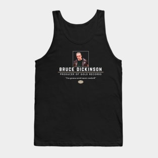 Bruce Dickinson - Producer of Gold Records Tank Top